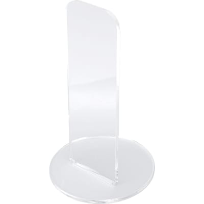 Support de Gant de Boxe Acrylique Transparent Vertical Présentoir de Gant de Boxe Baseball pour Salle de Sport Bureau à Domicile white