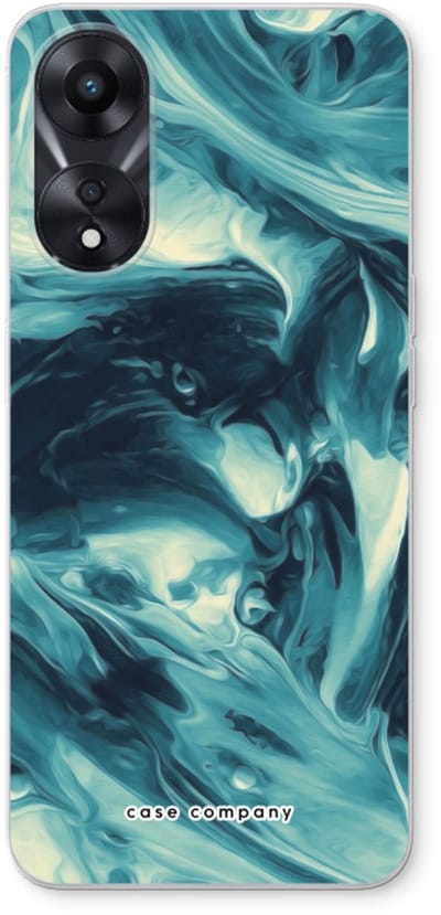 Case Company® - Hoesje geschikt voor Oppo A78 5G hoesje - Dreaming About Whales - Soft Cover Telefoonhoesje - Bescherming aan alle Kanten en Schermrand