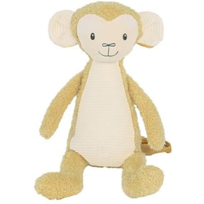 Happy Horse Aap Mano Knuffel 28cm - Geel - Baby knuffel