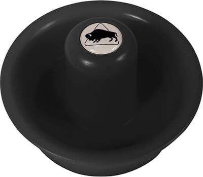 Airhockey Pusher - Slagman - Airhockey Spelen - Professionele Kwaliteit - 100mm Diameter - Zwart