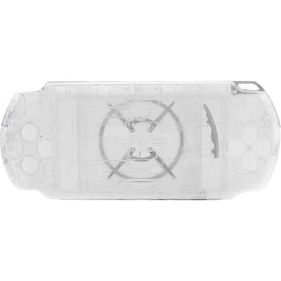 Vervangende Volledige Behuizing Console Game Shell Case Cover Reparatieonderdelen Voor PSP 3006 (Transparant)