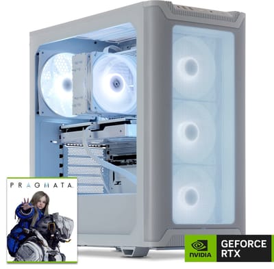 Sedatech Advanced Gaming PC Premium White Edition • AMD Ryzen 9 9900X3D 12x 4.4GHz • Geforce RTX5070 • 32Gb DDR5 • 2Tb SSD M.2 • WiFi • Bluetooth, USB C • Windows 11 • Desktop computer