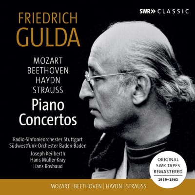Friedrich Gulda, Radio-Sinfonieorchester Stuttgart Des SWR - Friedrich Gulda Plays Piano Concertos By Mozart, Hydn, Beethoven & Strauss (3 CD)