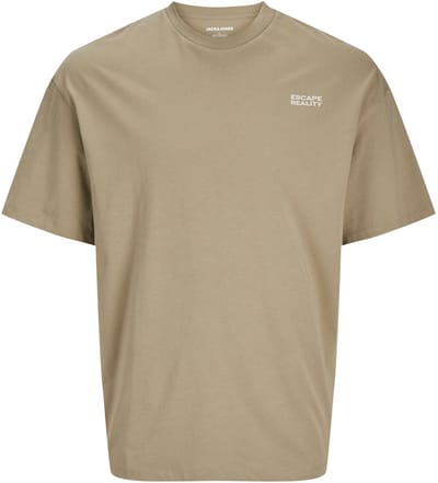 Jack & Jones T-shirt Jjeames Tee Ss Crew Neck 12268471 Corlander Mannen Maat - S