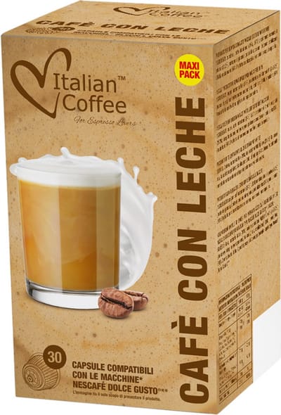 Italian Coffee - Macchiato Koffie Voor Dolce Gusto® - 30 Capsules