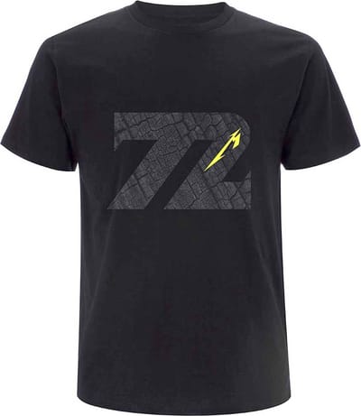 Metallica T-shirt - Charred 72 (M72) - S tot 5XL - voor Mannen - zwart