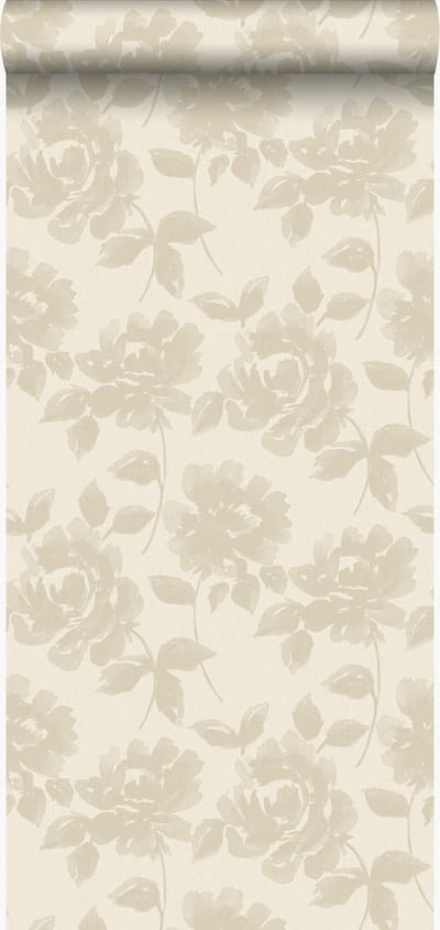 Origin Wallcoverings behang rozen crème - 53 cm x 10.05 m - 347031