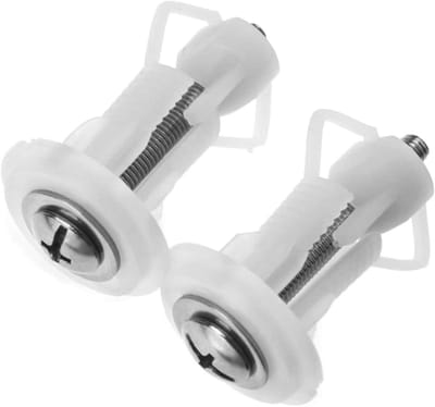 2 stuks Top Fix toiletdeksels, schroeven voor zitting, schroeven voor wc-pot, voor universele scharnieren voor wc-