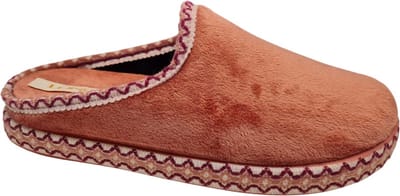Longo 1135444 48 Lachs Dames Instappantoffels - Zalmroze - 36