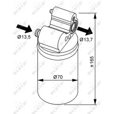 Droger, airconditioner NRF 33313