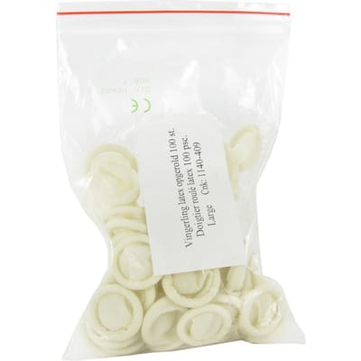 Emro Vingerlingen Latex Condooms - Large - 100 stuks