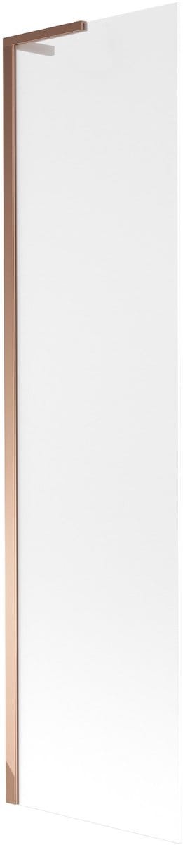Mexen Next L badwand 1-delig 50 x 150 , matglas, roze goud - 895-050-000-03-30-60