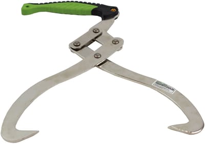 TRUTZHOLM - Handtang voor Hout XL 300 mm - Set van 2 - Bosbouwtang - Grijptang - Handhijshaken - Sappie - Houtgrijper - Sleeptang