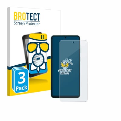 BROTECT - Screenprotector voor Samsung Galaxy M55 - Folie Beschermfolie Beschermglas matte 3 Stuks
