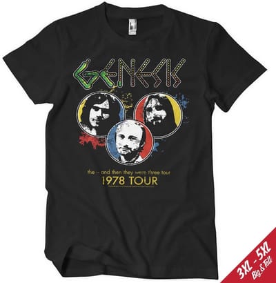 Genesis Vintage T-shirt uit de tour van 1978 PS-1-GEN001-H92-10
