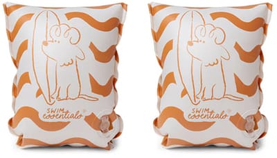 Swim Essentials - Zwembandjes surfer - Zwemvleugels - 15-30 kg - 2-6 jaar - PVC - Wit/oranje