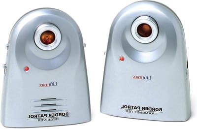 Beveiligingsalarm - Infrarood detector - Huis beveiligen - Onzichtbare straal - 20 meter bereik - Wit