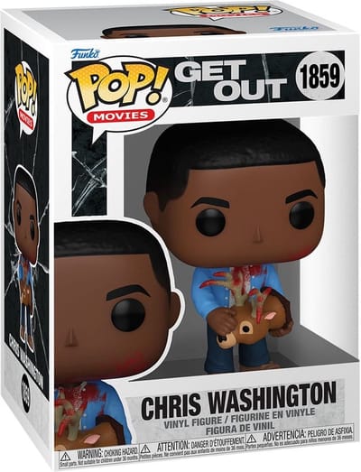 Beeldje Funko Jordan Peele POP! Movies Get Out - Chris Washington W/Deer