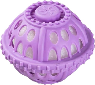 Haarverwijderaar Wasgoed - Pluisvanger Wasmachine - Kleding Reinigen - Herbruikbaar Hulpmiddel - 8.5 x 7 cm - Paars
