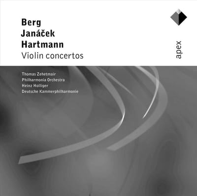 Berg, Janacek, Hartmann: Violin Concertos / Zehetmair, Holliger et al