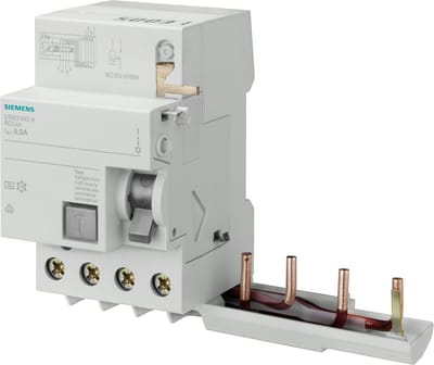 Siemens 5SM23436 5SM2343-6 Aardlekschakelaar A 40 A 0.03 A 400 V