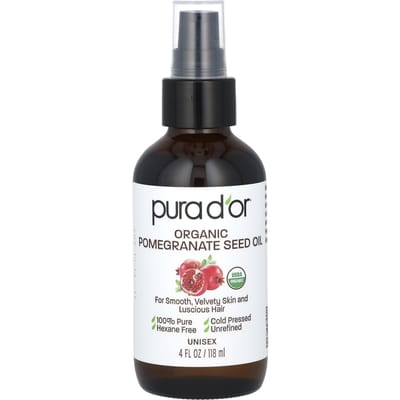 Pura D'or, Biologische Granaatappelpitolie, 4 fl oz (118 ml) black