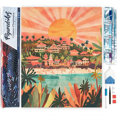 Figured'Art Diamond Painting set Volwassenen - 5D DIY Art - 40x50 cm