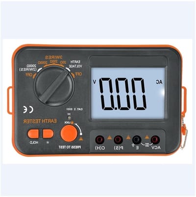 Meetapparaat - Isolatiemeter - Installatie Controle - Digitale Weergave - 3 x 2 x 1 cm - Zwart