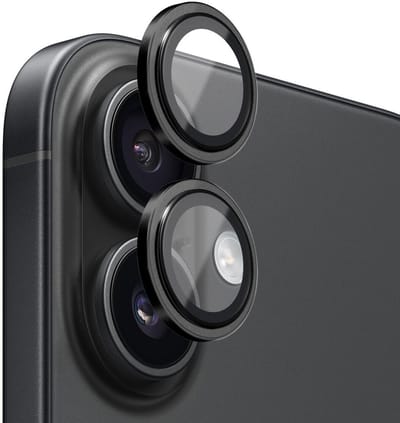 Solidenz Camera Lens Protector - Geschikt voor Apple iPhone 17 - Zwart