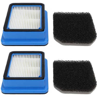 2-delige set vervangende filterelementen voor Electrolux Q6 Q7 Q8 WQ61 WQ71 WQ81 stofzuigeraccessoires blue