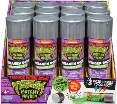 Tmnt Movie Basic Ooze Cannister Asst..