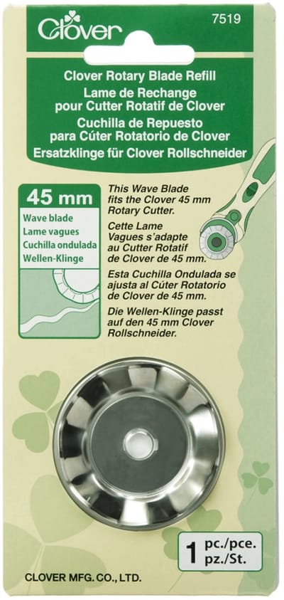Clover Rotary blade refill Wave 45mm
