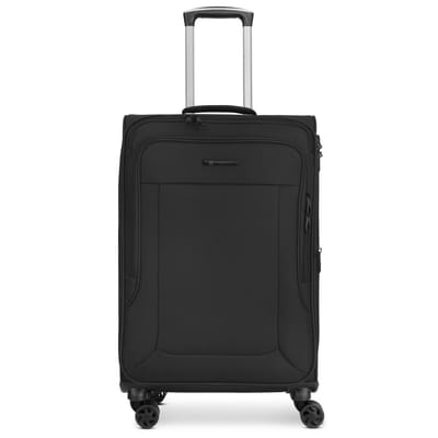 Franky Melbourne 3.0 4-wiel trolley 69 cm met uitbreidingsplooi - Zachte bagage - Combinatieslot - black