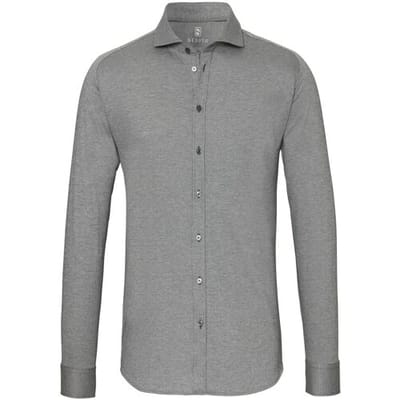 Desoto Overhemd Cotele New Shark Fine Line Cotton Grijs / male