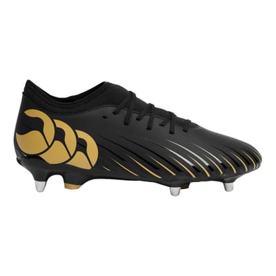 Canterbury Unisex Speed Falcon Team Soft Ground Rugbyschoenen voor volwassenen (Zwart)