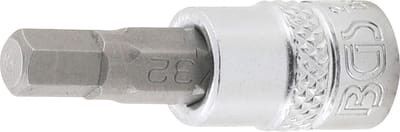 BGS Dopsleutelbit 1/4 INBUS 7/32
