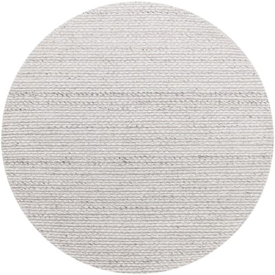MUST Living Carpet Nirvana round small,Ø150 cm, grey, 60% Wool, 40% Polyester