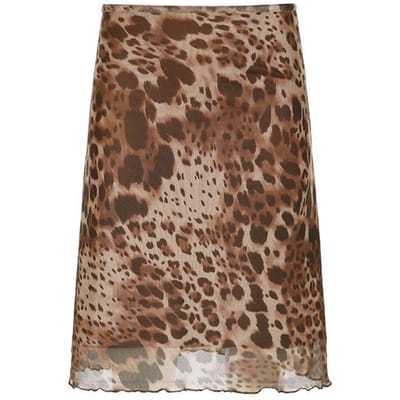 Zomerse slim fit en dunne rok met hoge taille en wikkelrok voor een stijlvolle, elegante look. M
