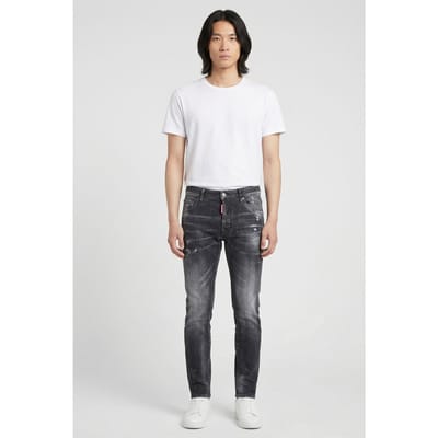 Dsquared2 Jeans 5 Pockets Black Size: W44 | Slim Outlet | Heren | Zwart