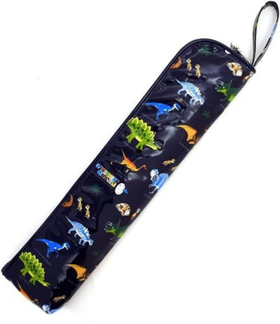 Rekenmachine Etui - Telraam Tas - Educatief Spel - Japanse Kwaliteit - Compact Formaat - Donkerblauw