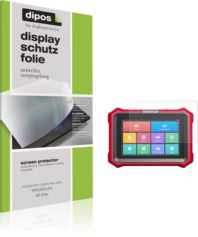 dipos – 2x Matte Beschermfolie geschikt voor KINGBOLEN K8 Elite | Krasbestendige & antireflecterende Screenprotector Ultra-Thin