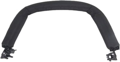 Kinderwagen Snack Tray - Bekerhouder Tafeltje - Eten Onderweg - Verstelbare Arm - 42 cm - Zwart