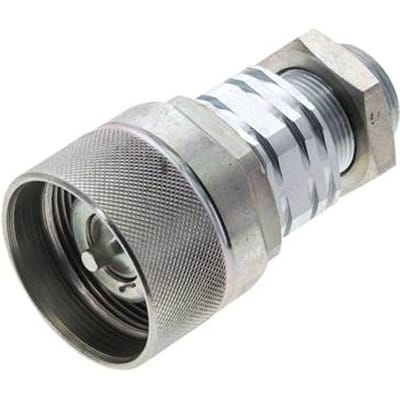 Stalen DN 20 Hydraulische Koppeling Insteeknippel 18 mm L Knelring Schotkoppeling ISO 14541/8434-1 D M42 x 2