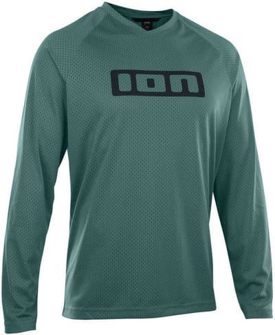 Ion Logo Langarm Enduro Trui Groen XS Man