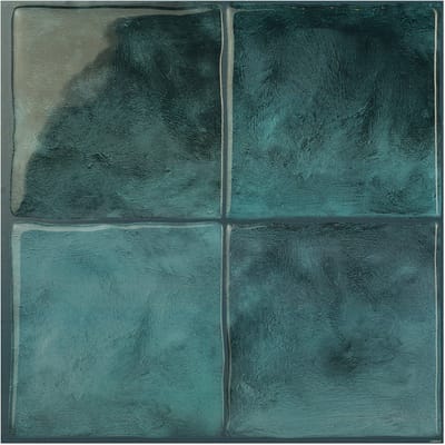 Smart Tiles Zelfklevende keuken achterwand voor keuken en badkamer Zellige Blauw 4 22,86x22,86 cm