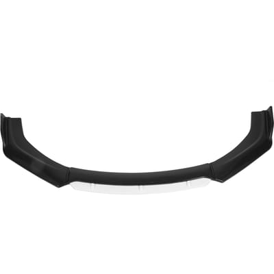 Universele Voorbumper Lip Spoiler Splitter Kit Aerodynamisch Onderdeel voor Auto Auto Modificatie Glossy Black black