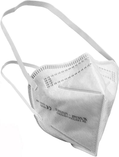 Veiligheidsmaskers - Stofmaskers - Bescherming - Individueel verpakt - 10 stuks - Wit