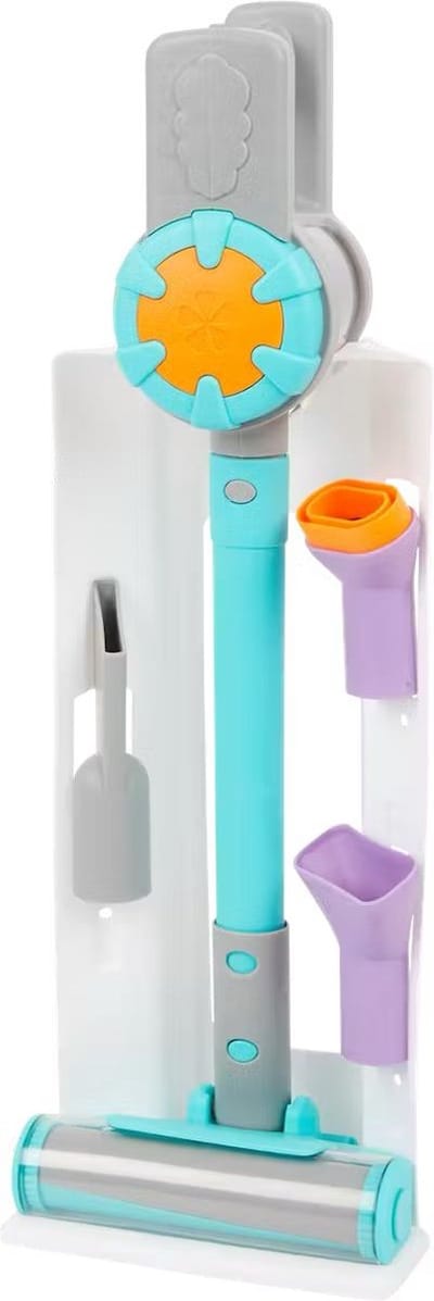 Speelgoed-stofzuiger Incl. accessoires - 4 Opzetstukken - 3+ Jaar - 2x AAA batterijen inbegrepen - Kinder speelgoed