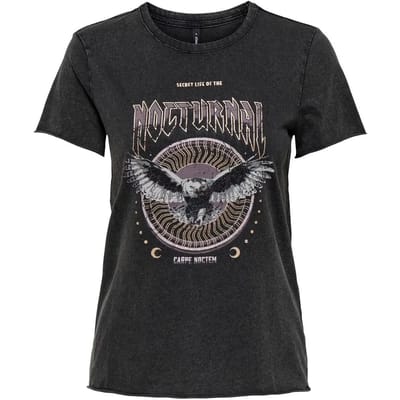 T-shirt Korte Mouw Only Lucy