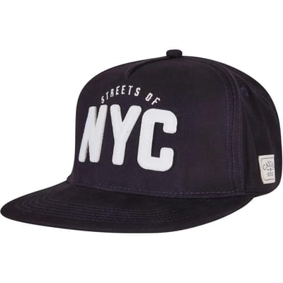Cayler & Sons - Streets of NYC Snapback Pet - Donkerblauw
